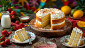 Delicious Tres Leches Cake Variation