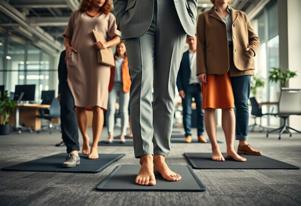 Ergonomic Barefoot Footwear for Enhanced Work Comfort