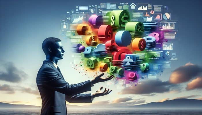 How to Consolidate Debt Across State Lines: A Guide | DCL How to Consolidate Debt Across State Lines: A person consolidating colourful debt papers into one clear loan document, symbolising financial control and simplicity.