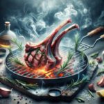 Smoked Lamb Chops Infused with Rosemary Flavour