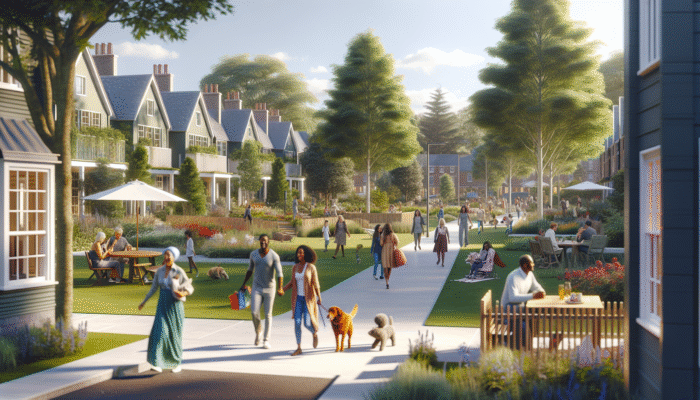 A modern Ermelo neighborhood with vibrant community events and well-maintained rental homes.