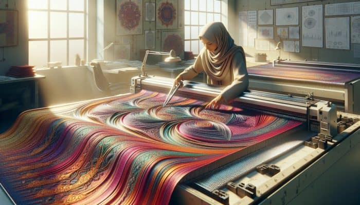 Slicing Weaves: Elevate Dimensional Depth in Art