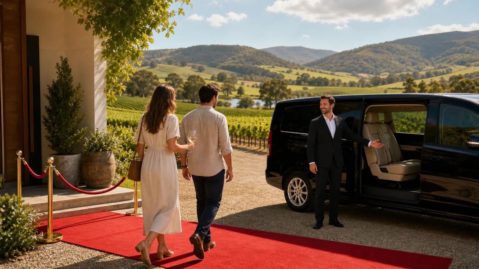 Red Carpet Wine Tours: visual reference for 1. Red Carpet Wine Tours: Customised Private Tours Right from Your Home