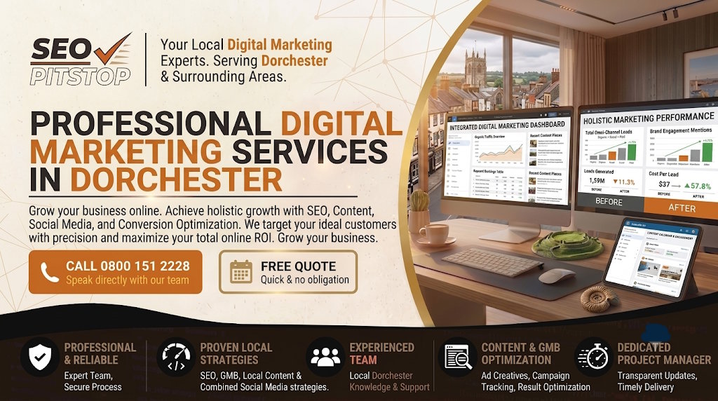 Digital Marketing for Small Businesses in Dorchester: Boost Your Brand