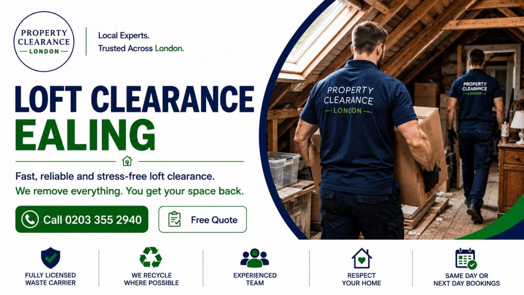 Loft Clearance Services in Ealing: Expert Solutions Await