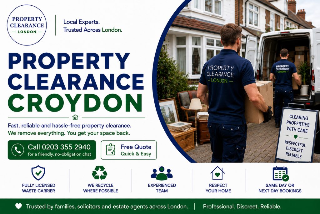 Property Clearance Services in Croydon: Quick and Efficient