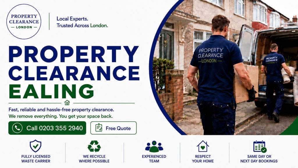 Property Clearance Services in Ealing: Trusted Local Assistance