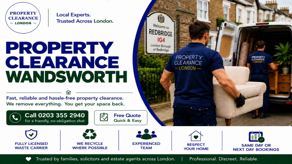 Property Clearance Services in Wandsworth: Start Today